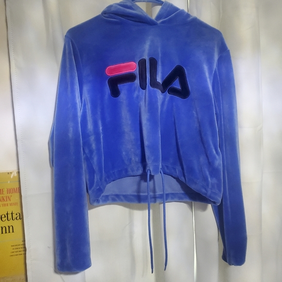 Fila Cropped Hoodie - Picture 1 of 1
